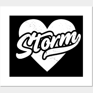 Vintage Storm School Spirit // High School Football Mascot // Go Storm Posters and Art